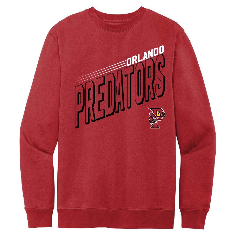 Preds Retro Slant Crewneck