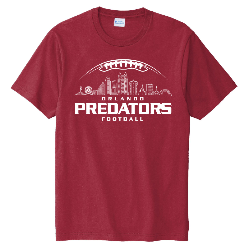 Preds Half Moon Ball Heavy T-Shirt